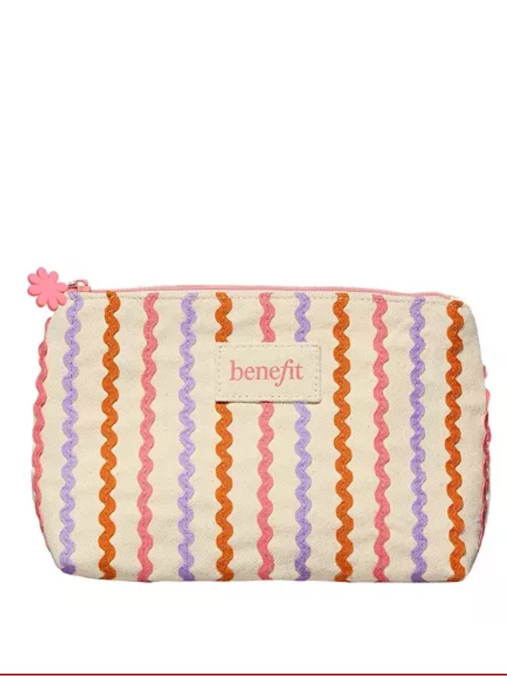 Benefit Multicolor Cosmetic Pouch